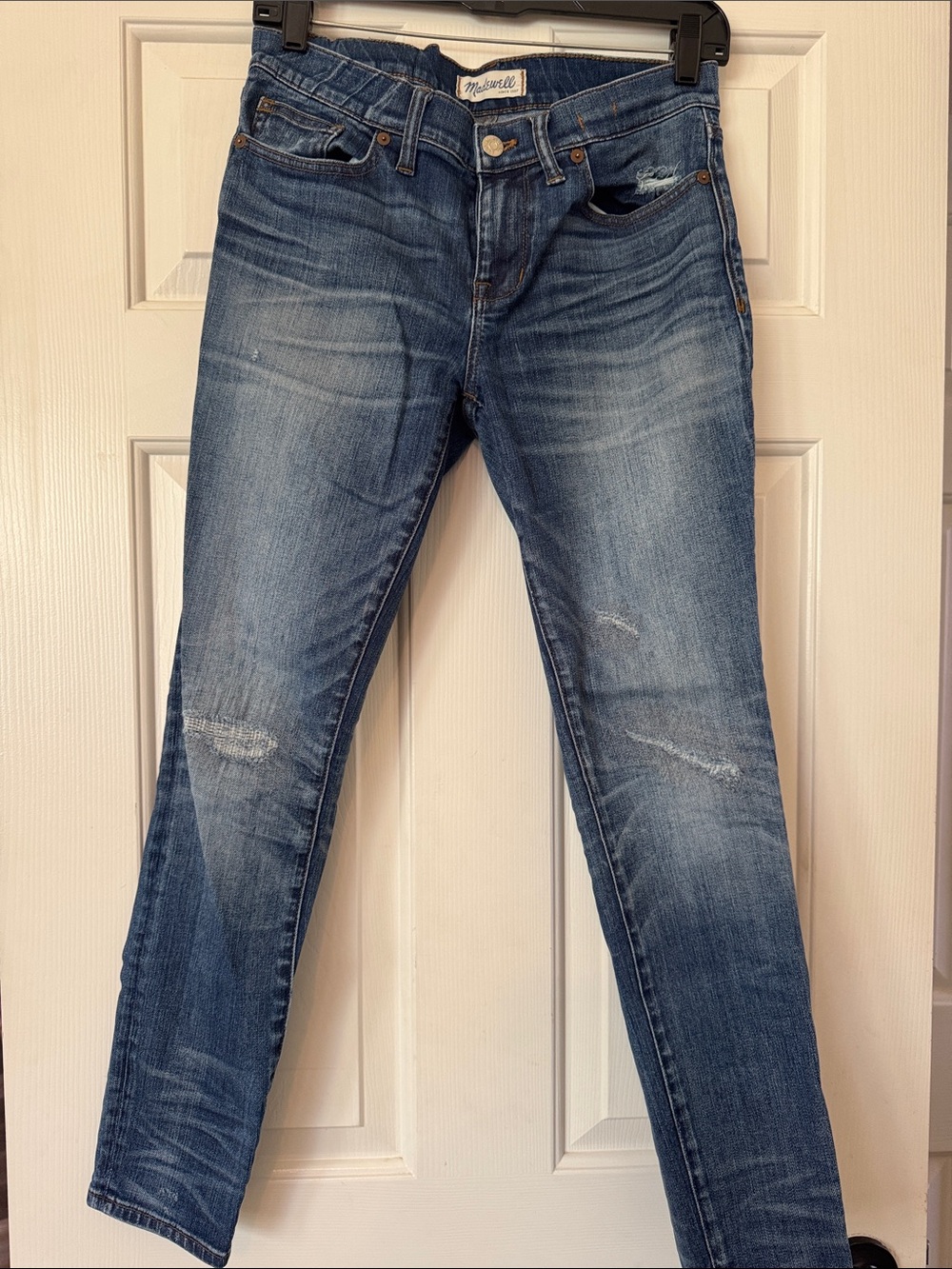 Madewell Skinny Jeans in Medium Indigo Wash